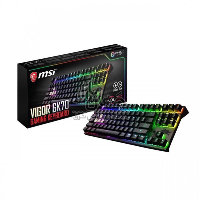 کیبورد مکانیکال گیمینگ ام اس آی مدل MSi Vigor GK70