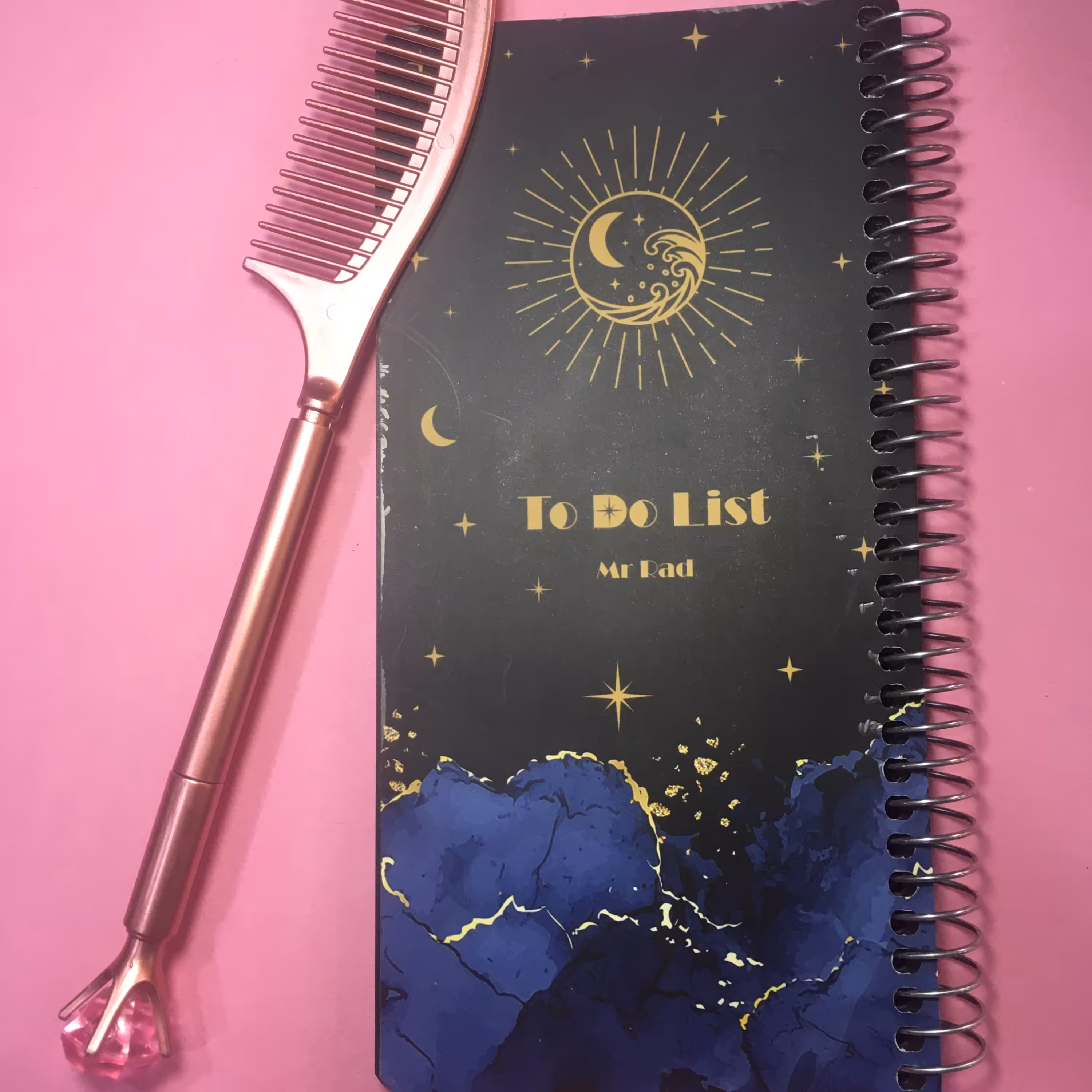 پلنر TO DO LIST خورشید و ماه یا دفتر برنامه ریزی باریک