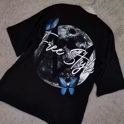 تیشرت لش نخ پنبه دورو باکیفیت M (مناسب خانم و آقا)