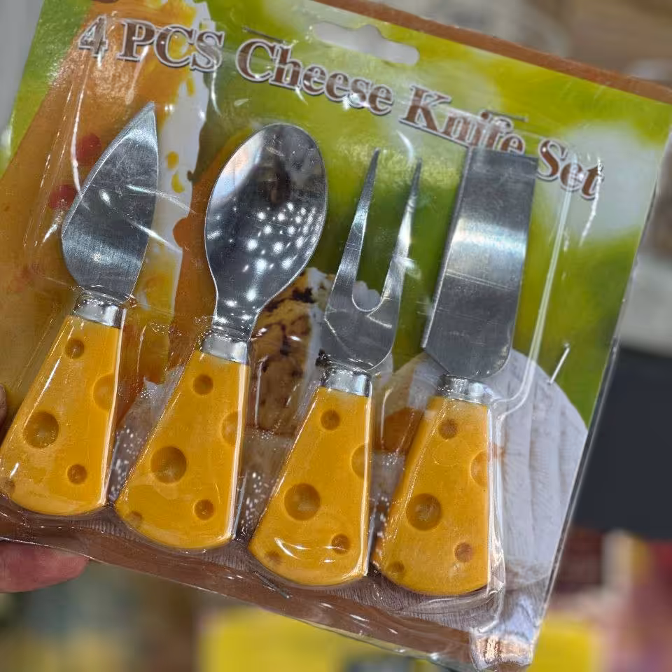 کارد صبحانه خوری دسته پنیری 