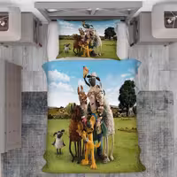 روتختی کودک کارتونی طرح بره ناقلا BA-9030