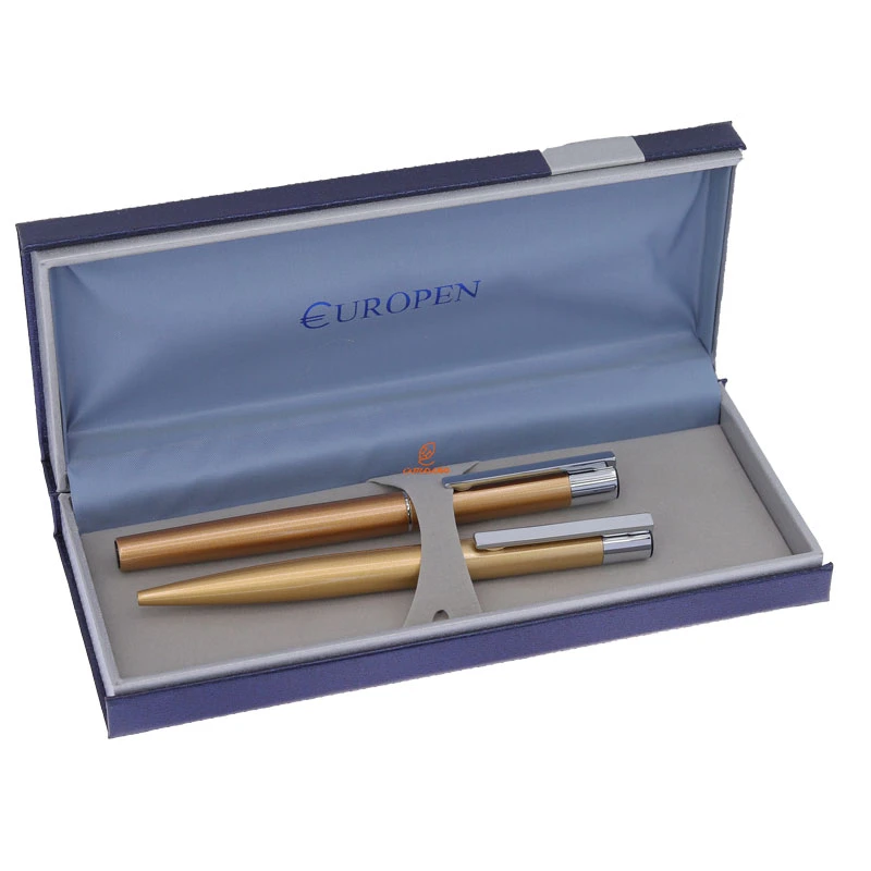 ست خودکار خودنویس طلایی یوروپن مدل ENTER