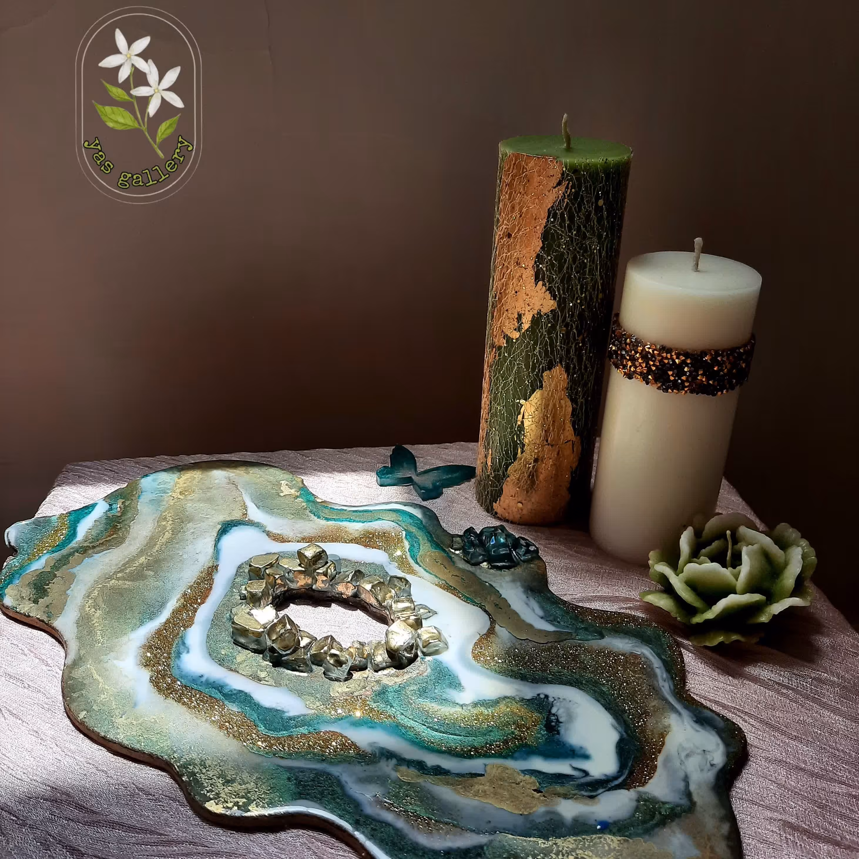 سینی مزه ژئود سبز