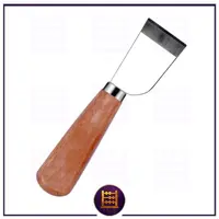 گزن برش چرم چینی دسته چوبی تیغه فولادی