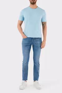 شلوار جین آبی مردانه 50488494 اورجینال BOSS