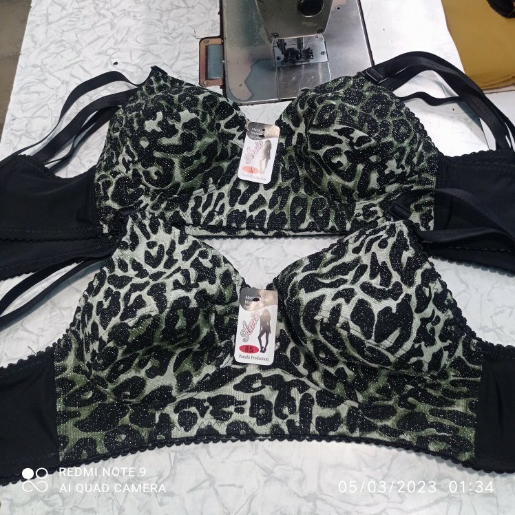 سوتین لمه پلنگی سایز 75 ، 80