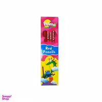 مداد قرمز پالمو کد 3204 بسته 12 عددی