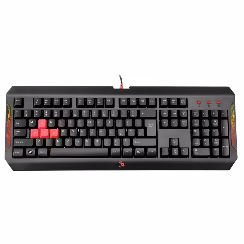 کیبورد گیمینگ ای فورتک Q100 BLOODY