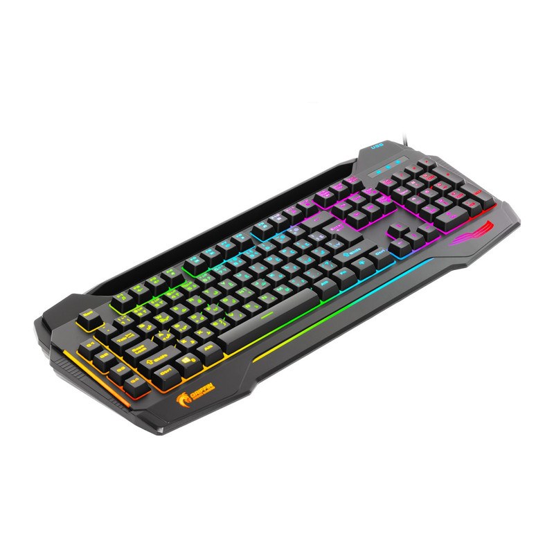 کیبورد مخصوص بازی گرین مدل Green RGB Backlight Gaming Keyboard GK702-RGB