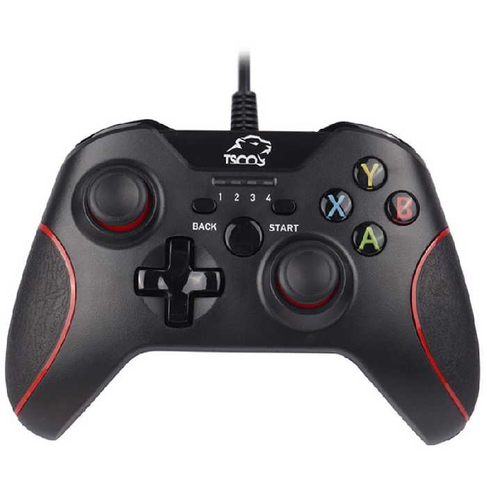 دسته بازی تک شوک دار USB تسکو مدل TG 120Gamepad TSCO TG120 Shock USB