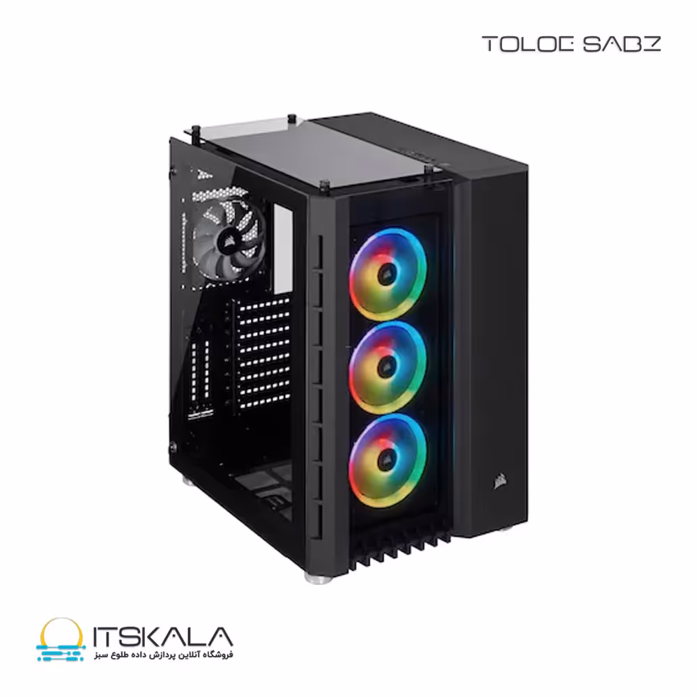 قیمت و خرید کیس کورسیر مدل Crystal Series 680X RGB Black | ITSKALA