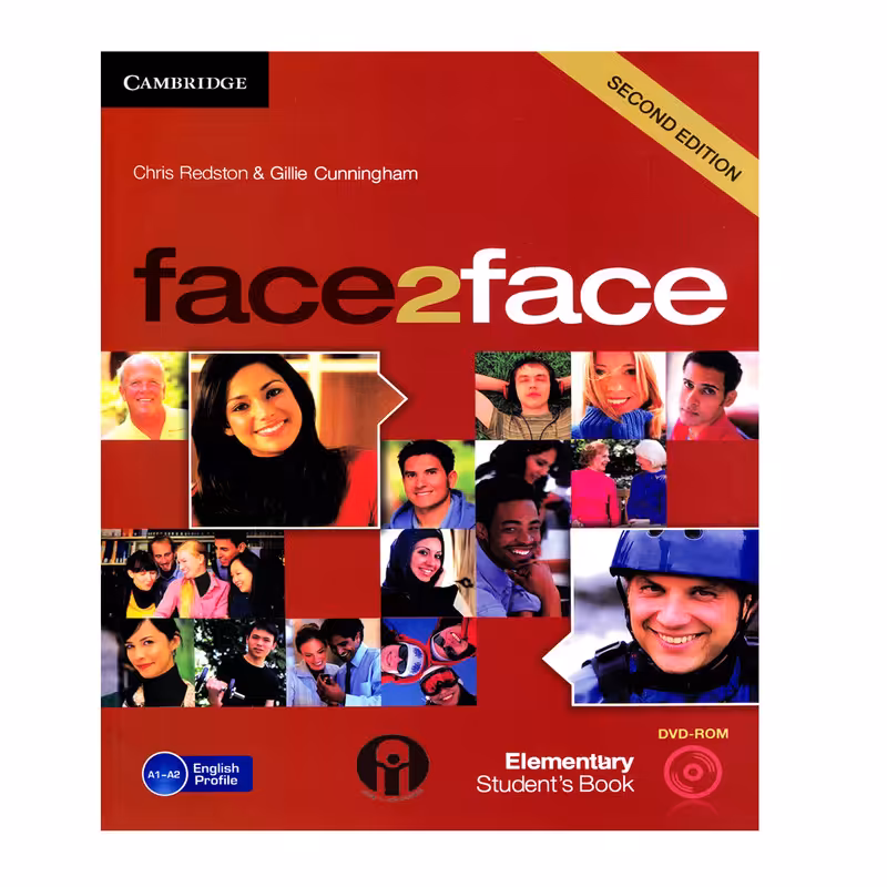 کتاب Face2Face Elementary A1-A2 اثر Chris Redston And Gillie Cunningham انتشارات الوندپویان
