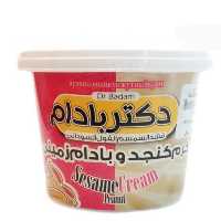 کرم کنجدی بادام زمینی دکتر بادام