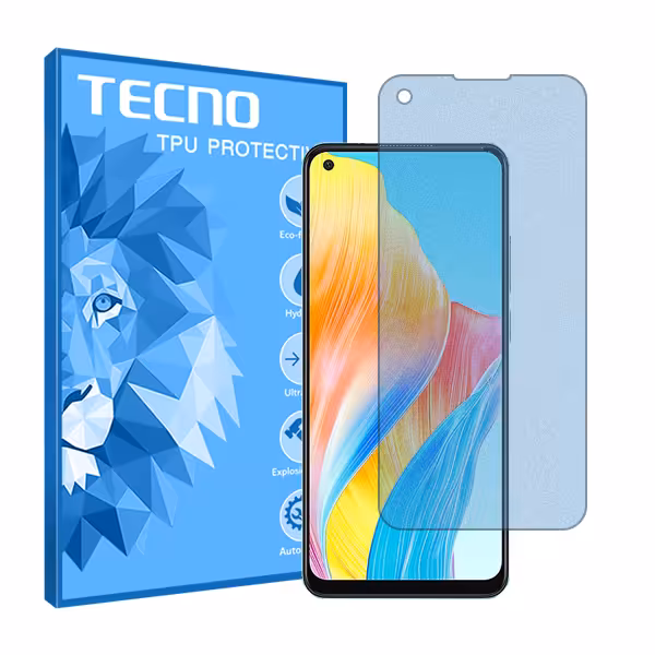 گلس اوپو A78 4G مدل هیدروژلی مات آنتی بلو برند تکنو کد S