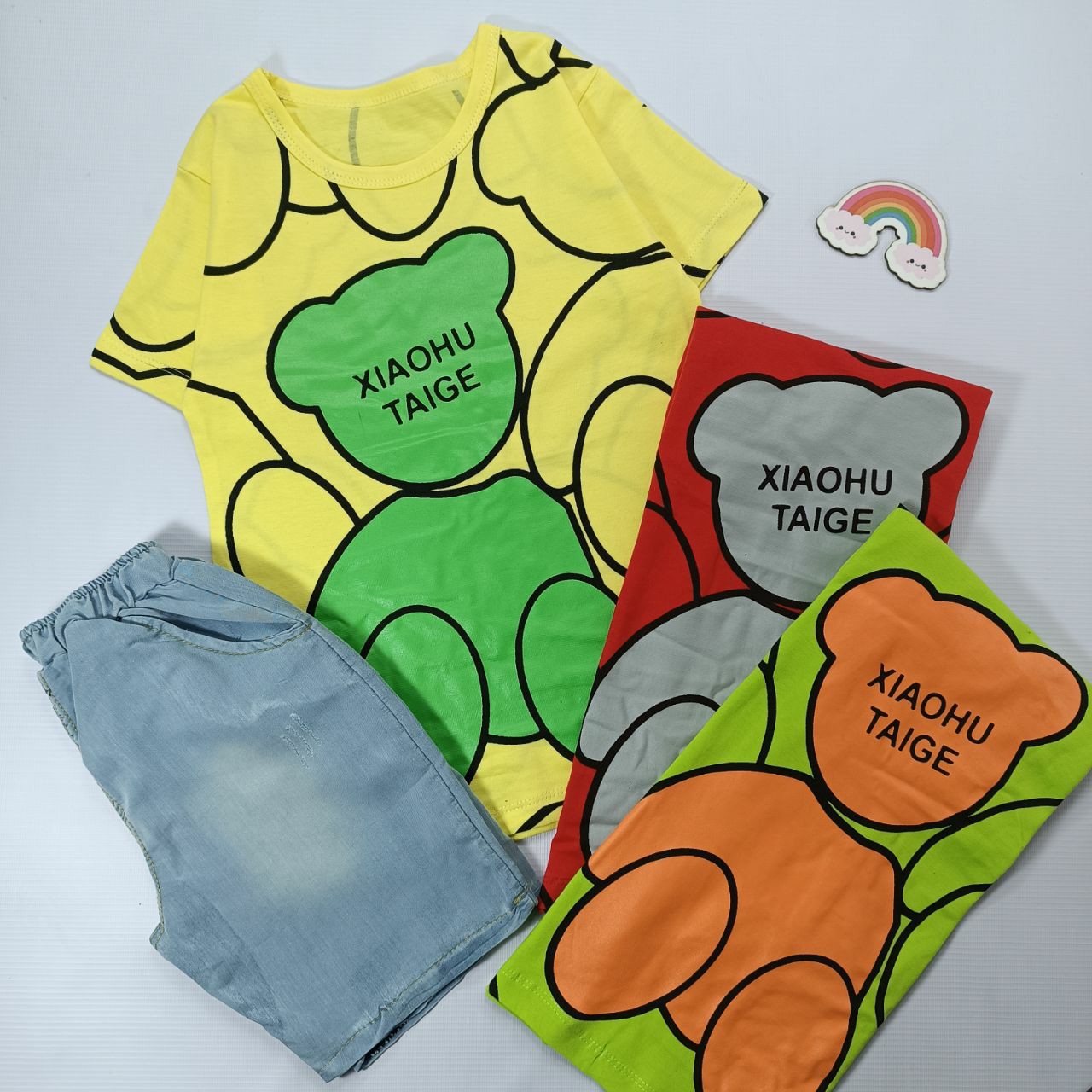 تیشرت شلوارک خرسی