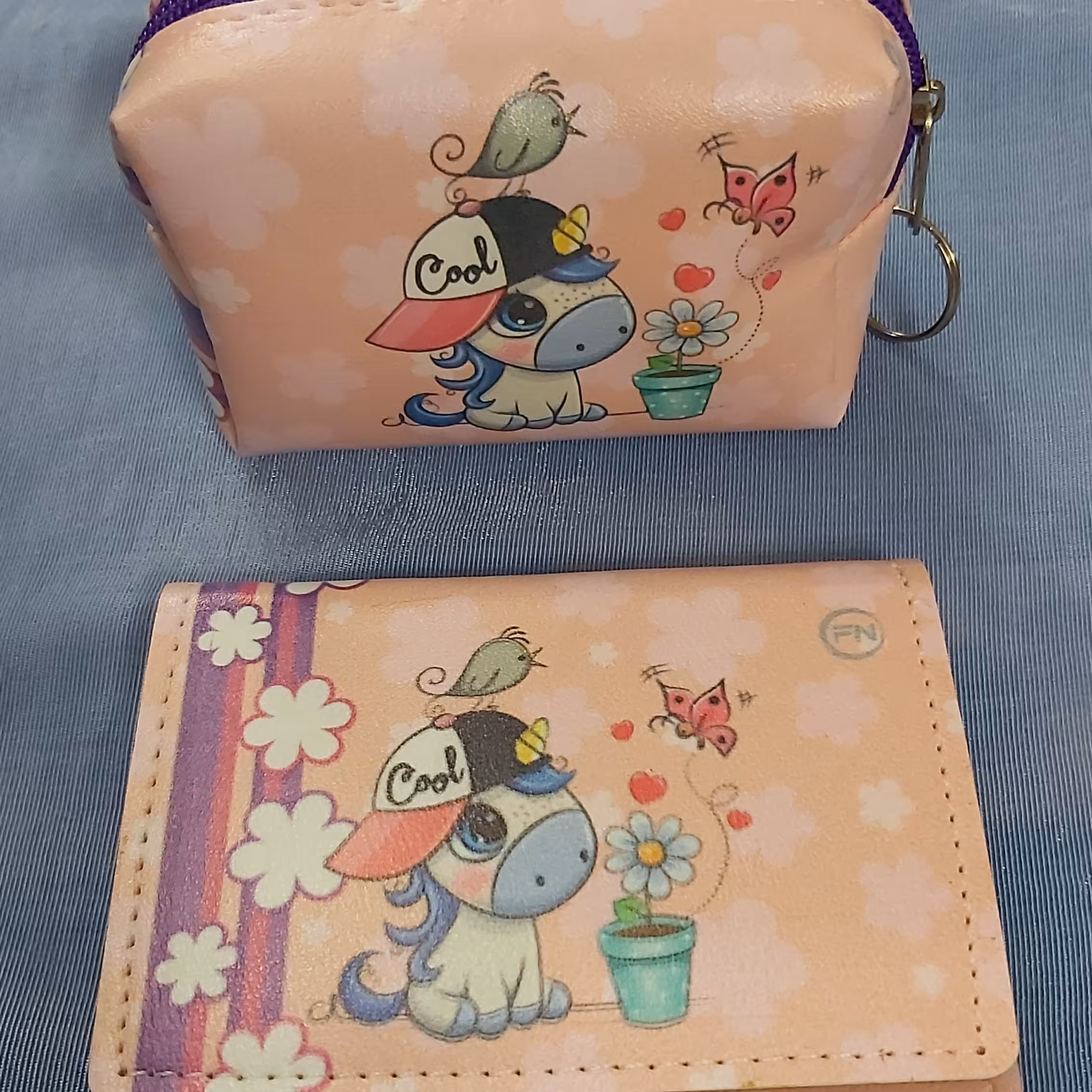 ست کیف پول و کیف هندزفری شارژر