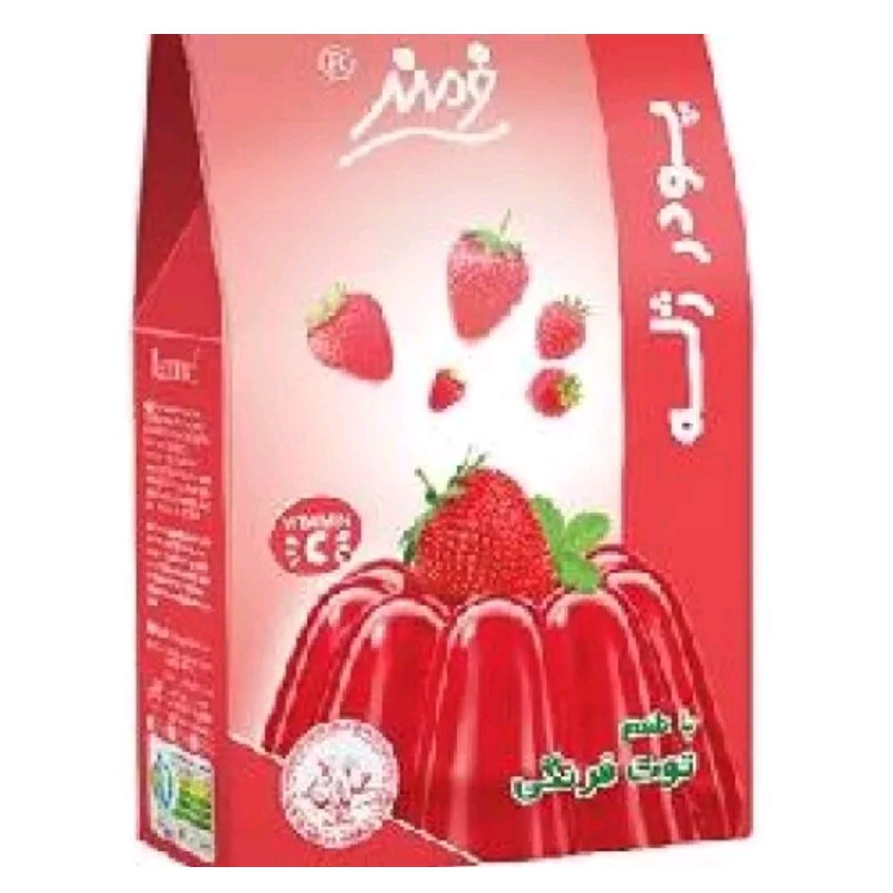 پودر ژله فرمند طعم توت فرنگی