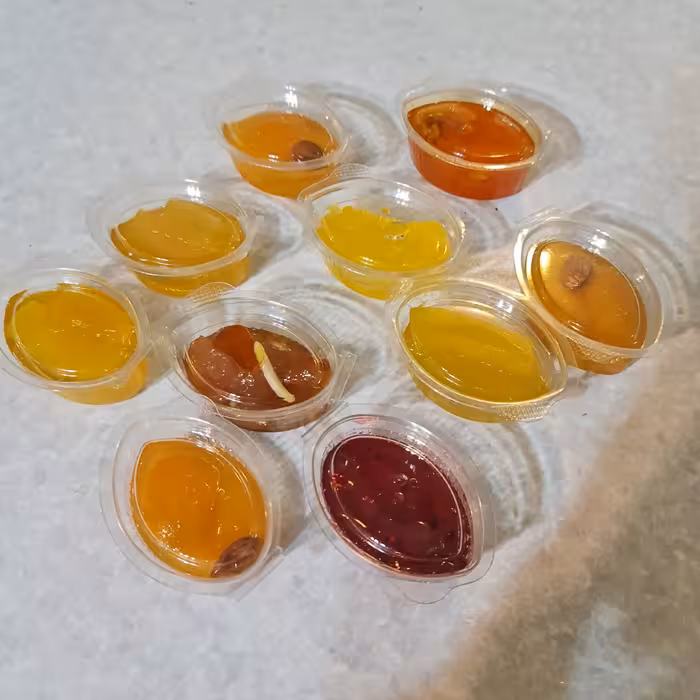 مربا تک نفره خانگی (بسته 12 عددی ) درجه ممتاز 