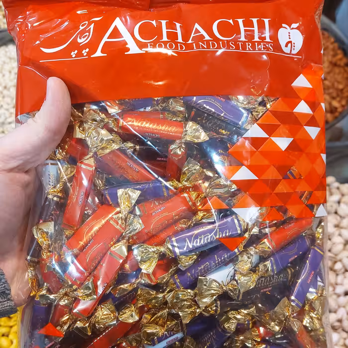 شکلات مدادی کاکائو  آچاچی  250 گرمی   آجیل و خشکبار شفیعی 