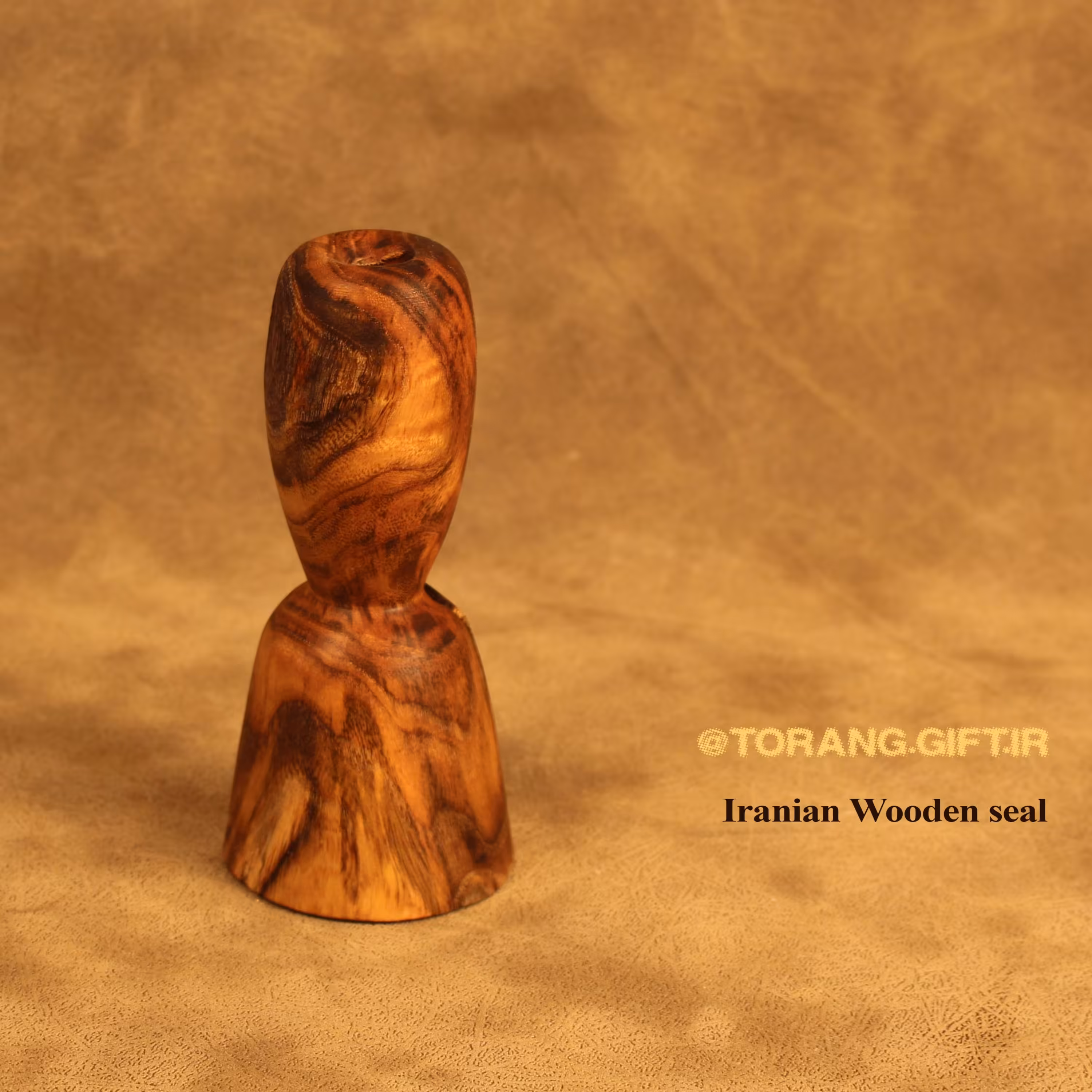 مهر چوبی بسیار محکم و خوش نقش و نگار
