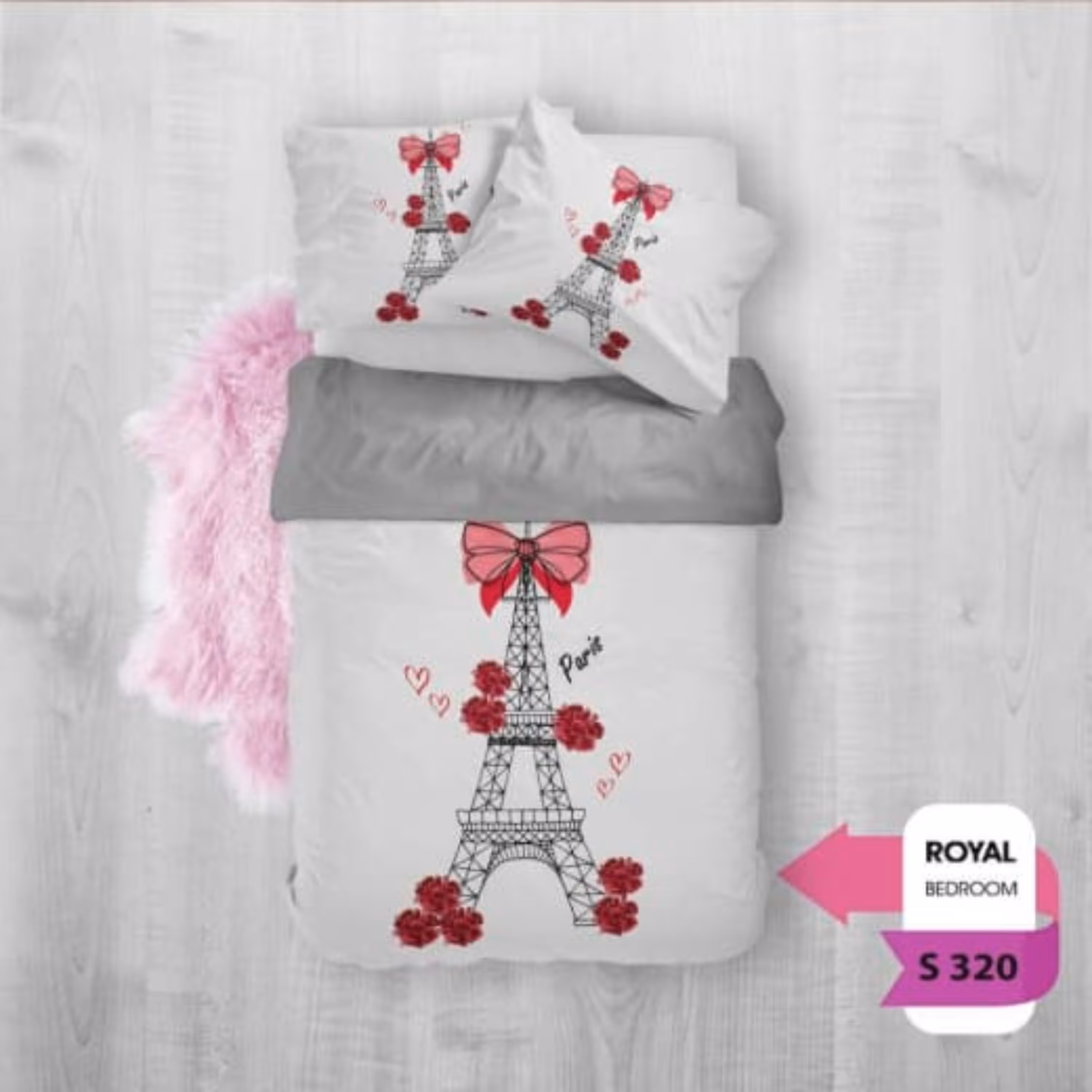 روتختی یک نفره سه بعدی کودکان و نوجوانان میکروتترون مدل برج ایفل