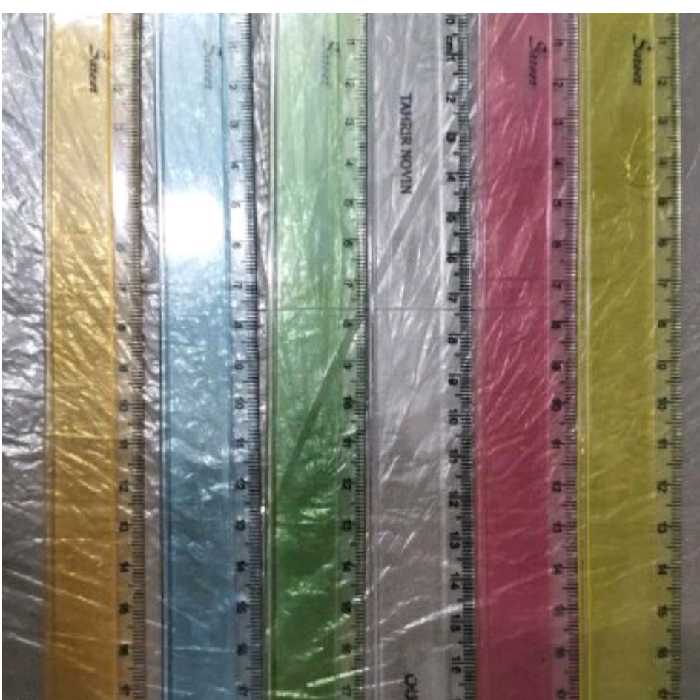 خط کش20سانتی ساده وژله ای