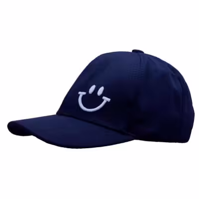 کلاه کپ پسرانه مدل Smile کد 1590 رنگ سرمه ای