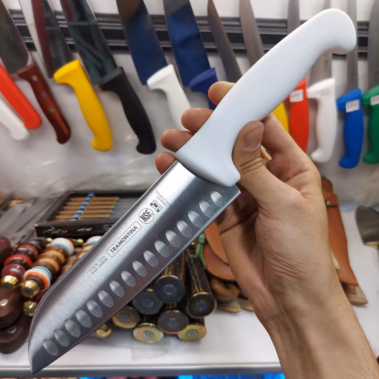 چاقوی سرآشپزی ترامونتینا برزیل (حباب دار)