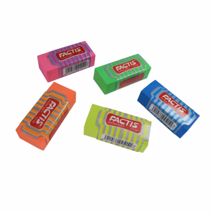 پاک کن رنگی فکتیس مدل cp 30 در پنج رنگ