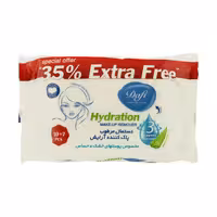 دستمال مرطوب دافی مدل آب رسان بسته 27 عددی