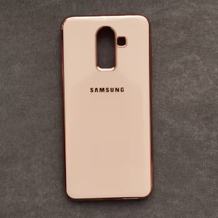 گارد  -  قاب  -  کاور مای کیس رز گلد مناسب برای گوشی موبایل سامسونگ a6 پلاس Galaxy A6 Plus (a6plus) - J8 2018 جی 8 (j 8)