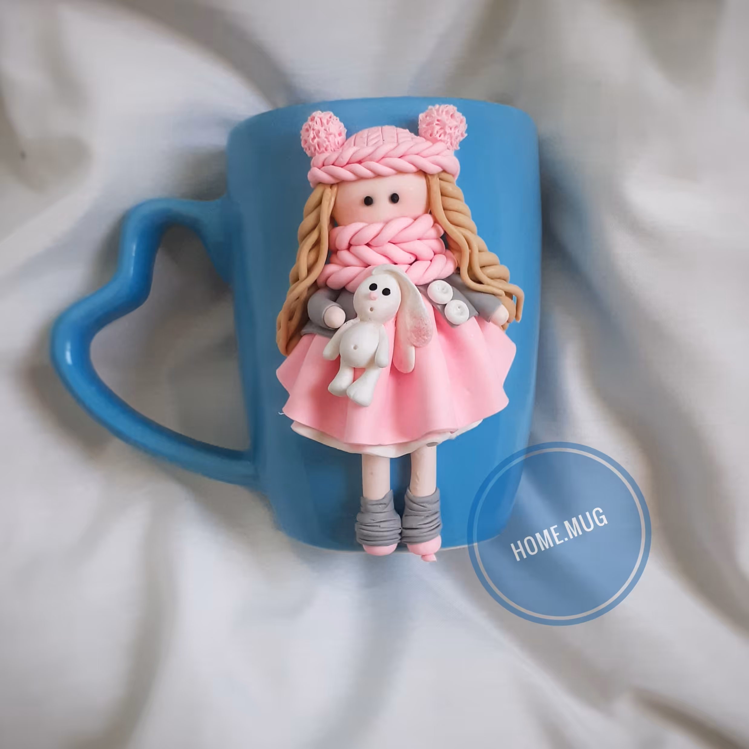 ماگ دخترک صورتی