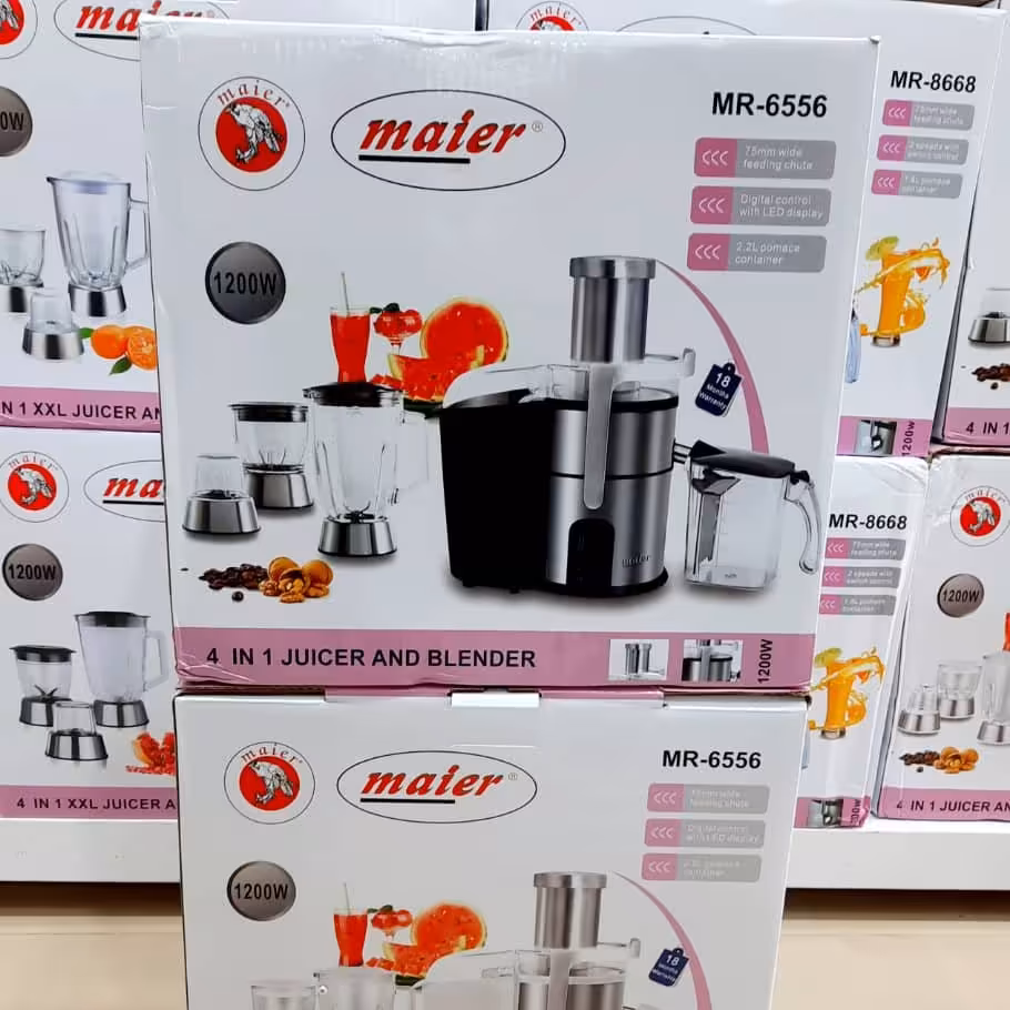 آبمیوه گیر 4 کاره مایر مدل 6556