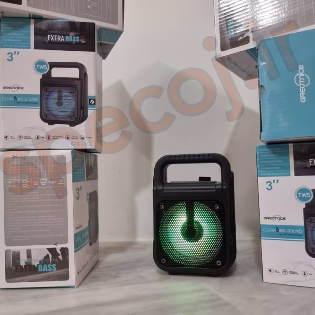 اسپیکر بلوتوثی قابل حمل مدل GTS-1362