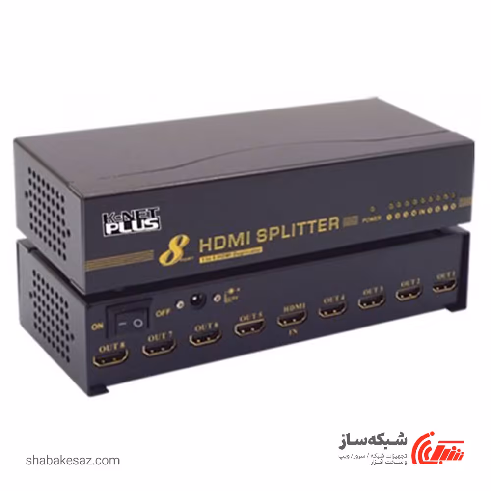 قیمت و خرید اسپلیتر HDMI کی نت پلاس K-netplus KPS6416 شانزده پورت - شبکه ساز