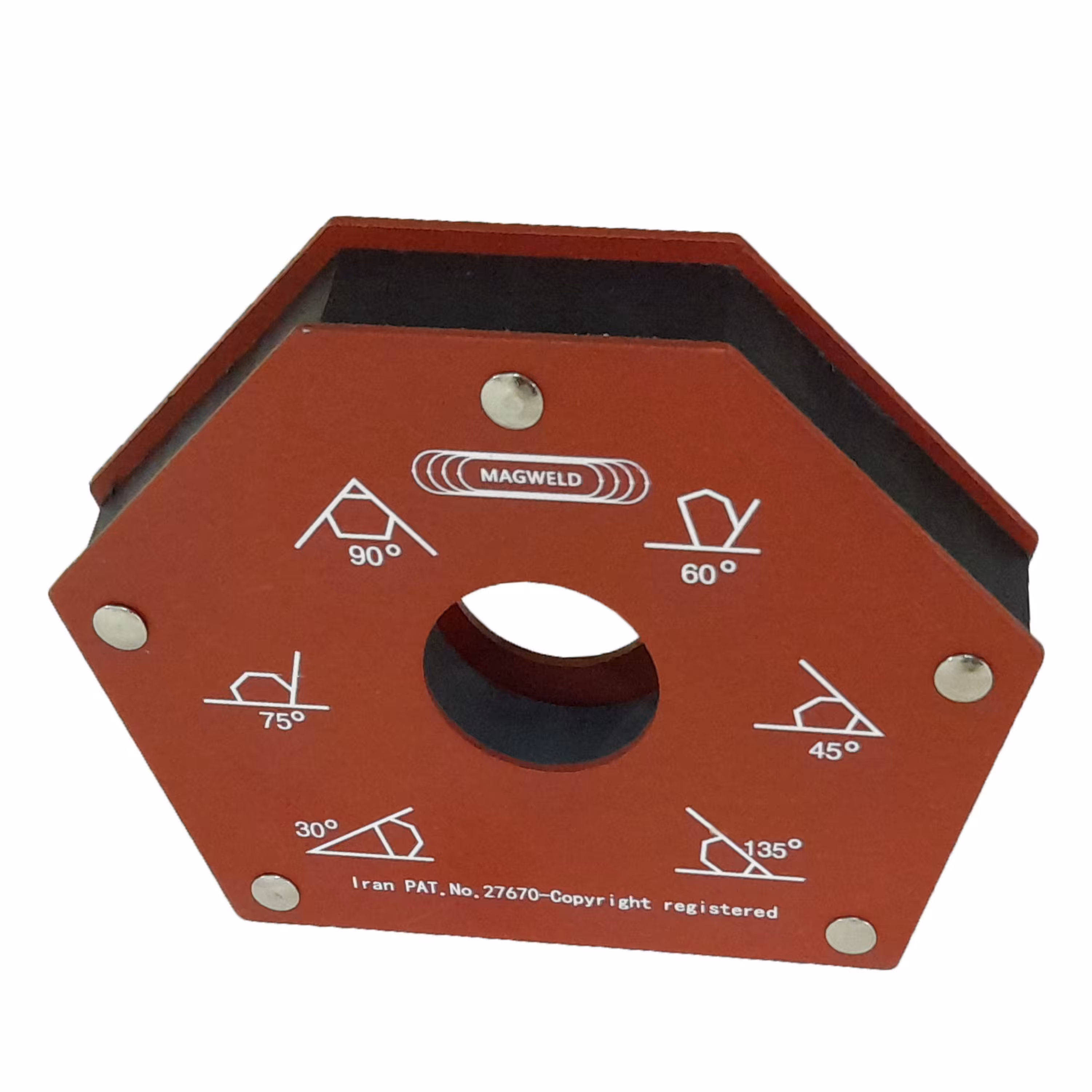 گونیا جوشکاری ماگولد 6 گوش سایز 110 میل