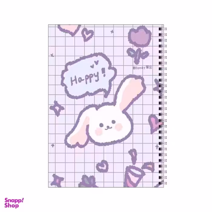 دفتر مشق 80 برگ بامبیلیپ طرح خرگوش فانتزی کد 5728826