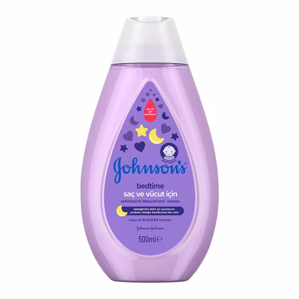 شامپو سر و بدن بچه مخصوص شب جانسون Johnson's حجم 500 میل