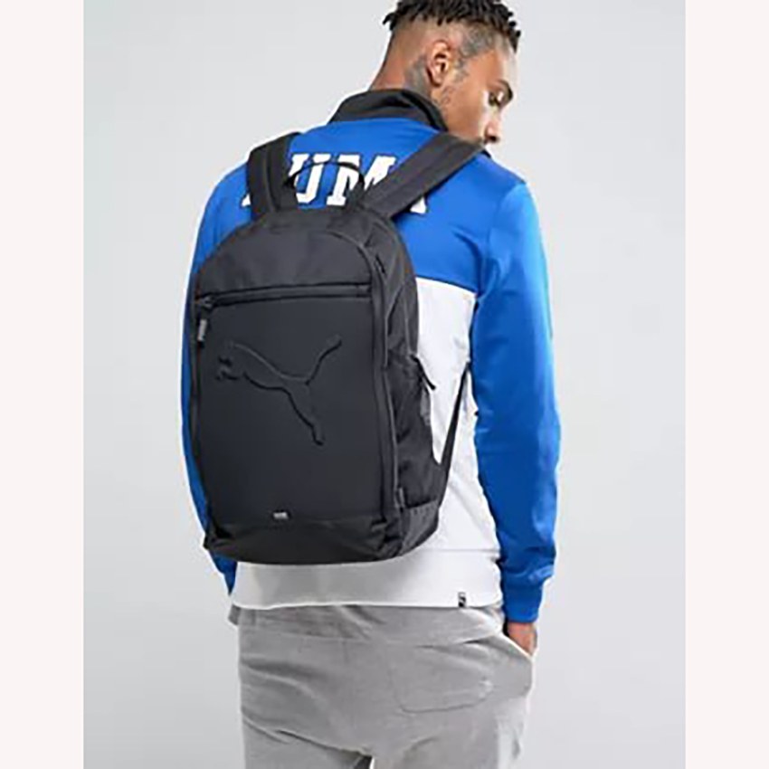 کوله پشتی اصل برند پوما روزمره دانشگاه سفر ورزشی جادار اورجینال puma مشکی26 لیتری
