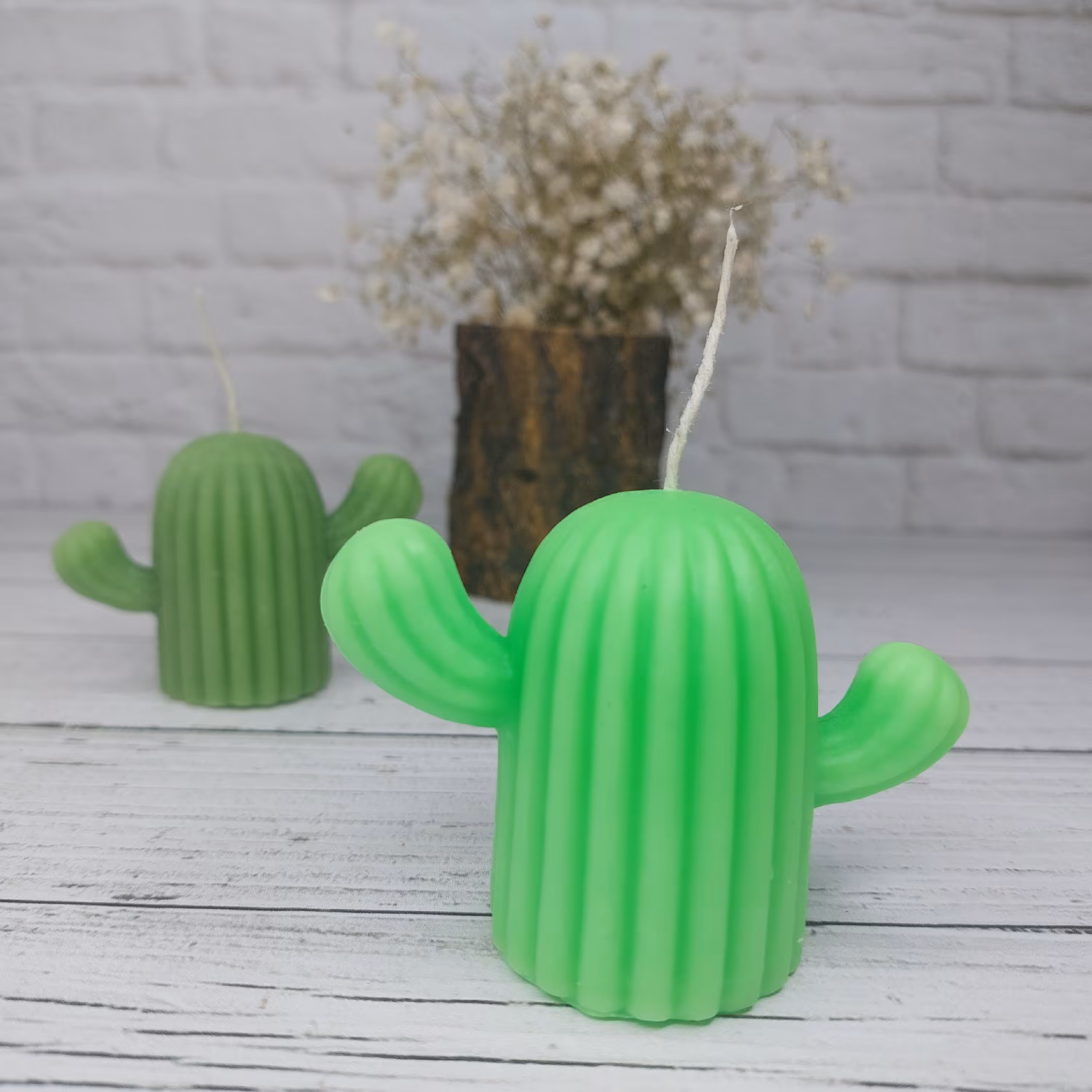 شمع دستساز  کاکتوس