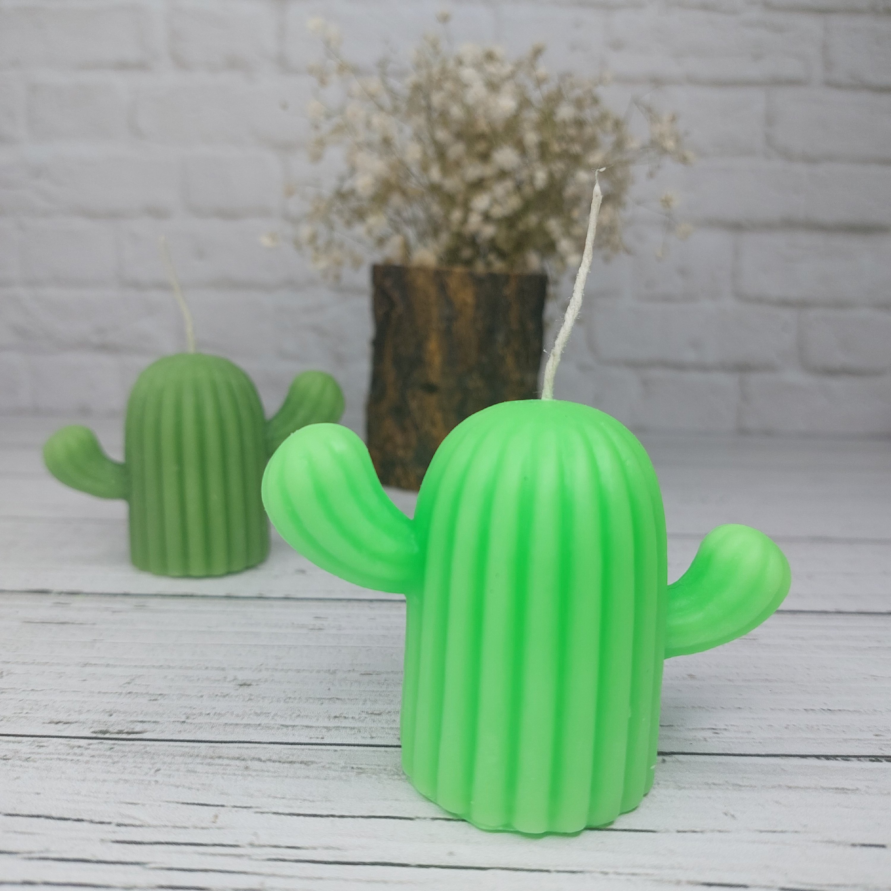 شمع دستساز  کاکتوس