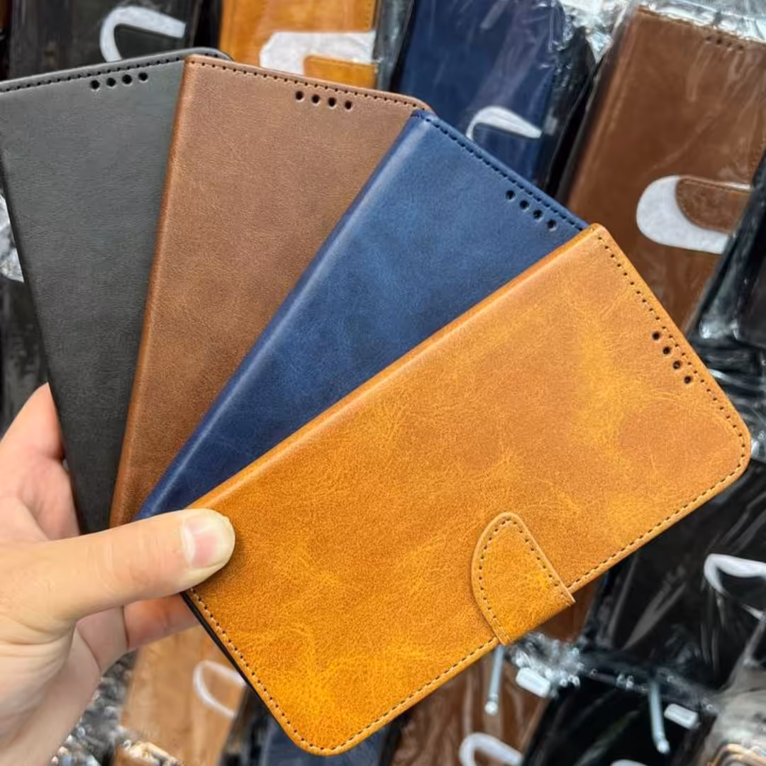 گاردکیف  لبتابی گوشی A71چرم  دور دوخت جای کارتی کیفیت فوق العاده