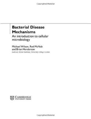 [PDF] دانلود کتاب Bacterial Disease Mechanisms - An Introduction To Cellular Microbiology, 2002