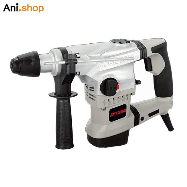 دریل بتن کن کرون دو حالته 32 میلی متر 1500 وات 4 شیار با قلم و مته کد CT18102