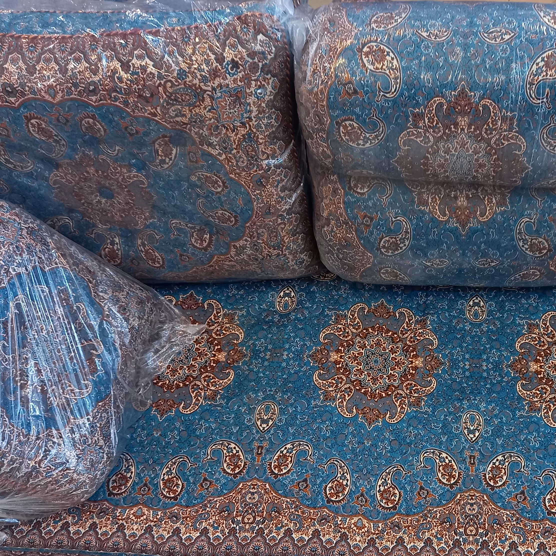 ست 7 تیکه شاه نشین ترمه 