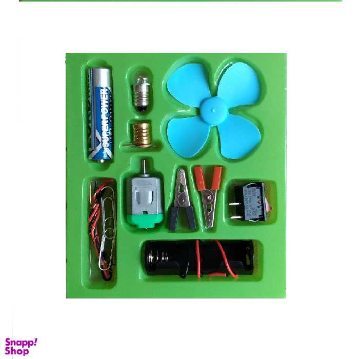 کیت آموزشی مدل مدار لامپ و آرمیچر کد MQ3