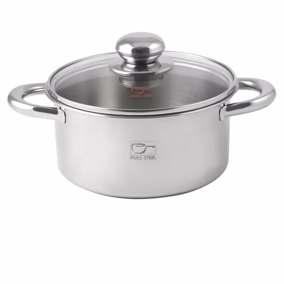 قابلمه 18 پارس استیل کف آلمنیوم