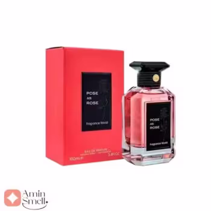 ادکلن پوز از رز فرگرانس ورد | Fragrance World Pose As Rose