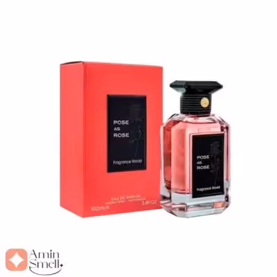 ادکلن پوز از رز فرگرانس ورد | Fragrance World Pose As Rose