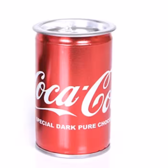 شکلات طرح قوطی کوکاکولا سایز کوچیک مناسب برای هدیه دادن و قرار دادن در پک ها